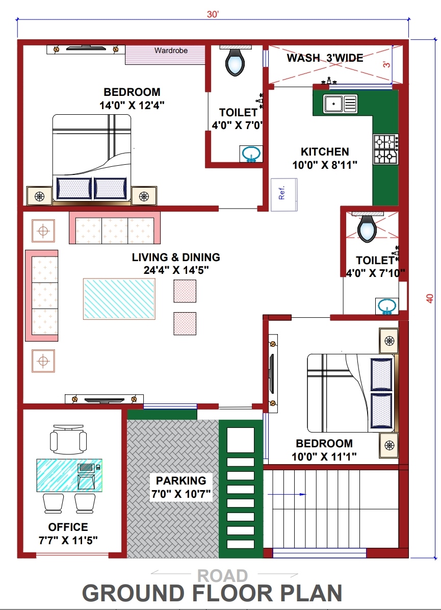 Online Modern House Design Home 3d Elevation Floor Plans