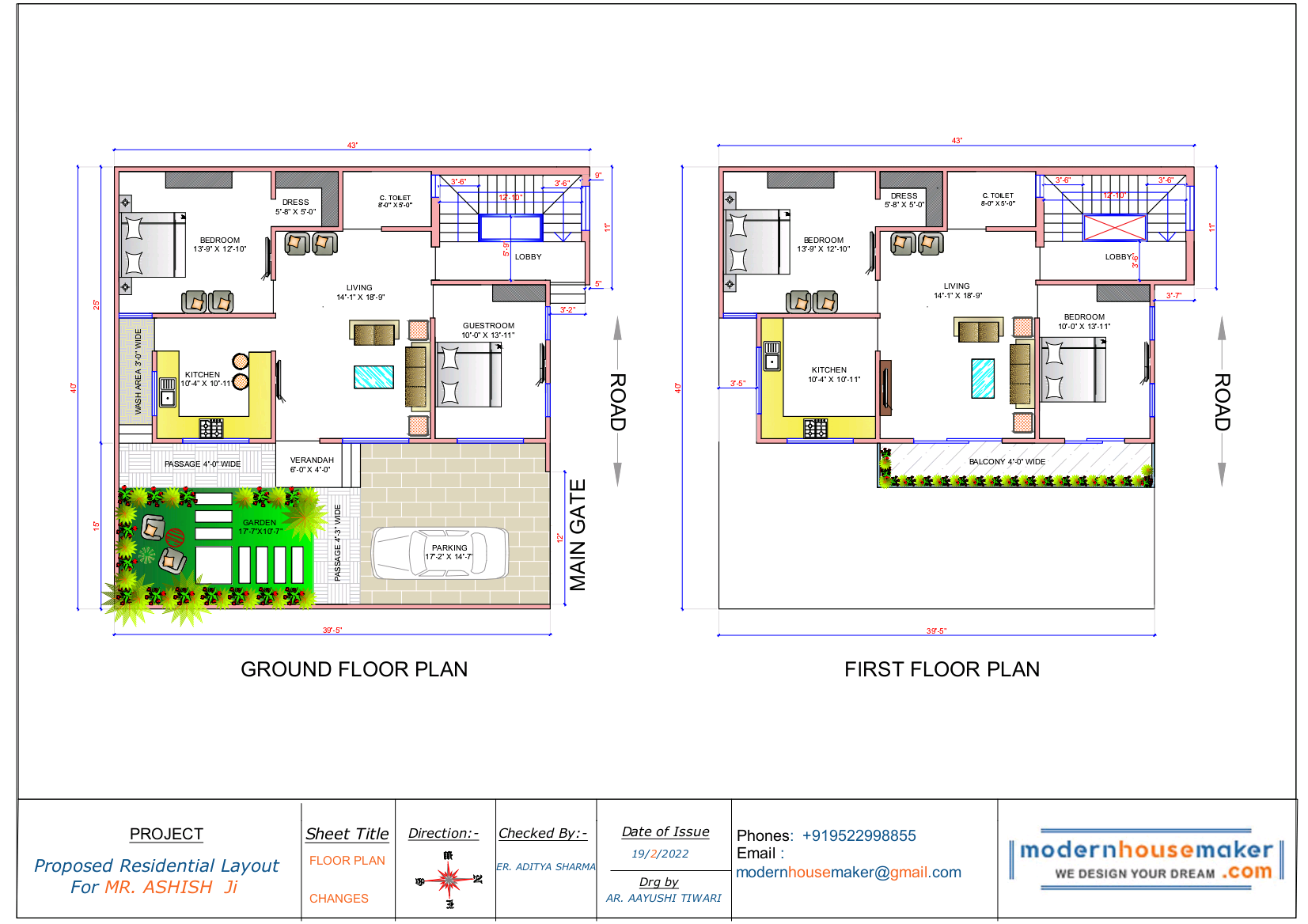 Modern House Designs Company Indore, India | Home Structure Designs