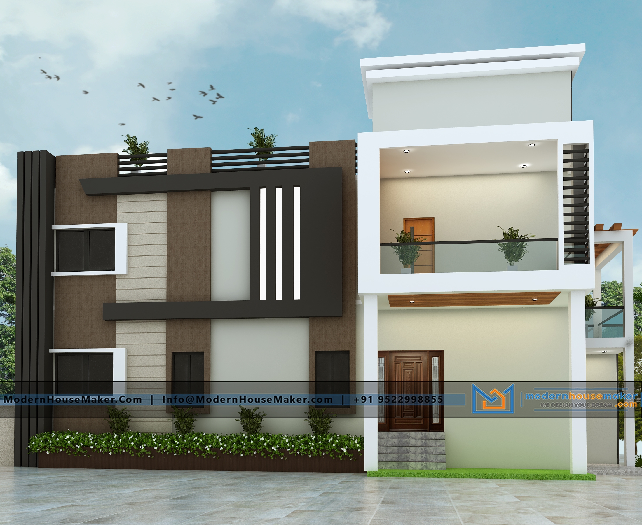 30x40 Elevation Design Indore - 30*40 House Plan India