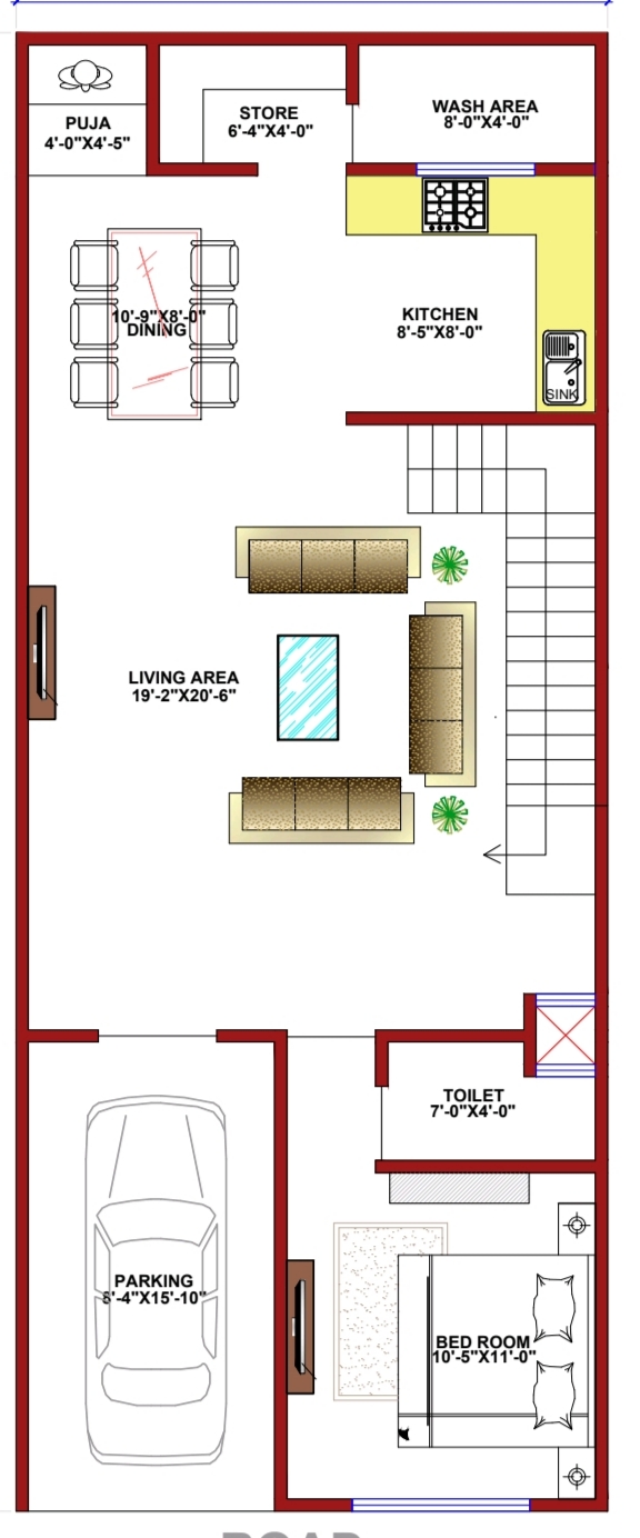 20 X 50 House Floor Plans Designs Floor Roma