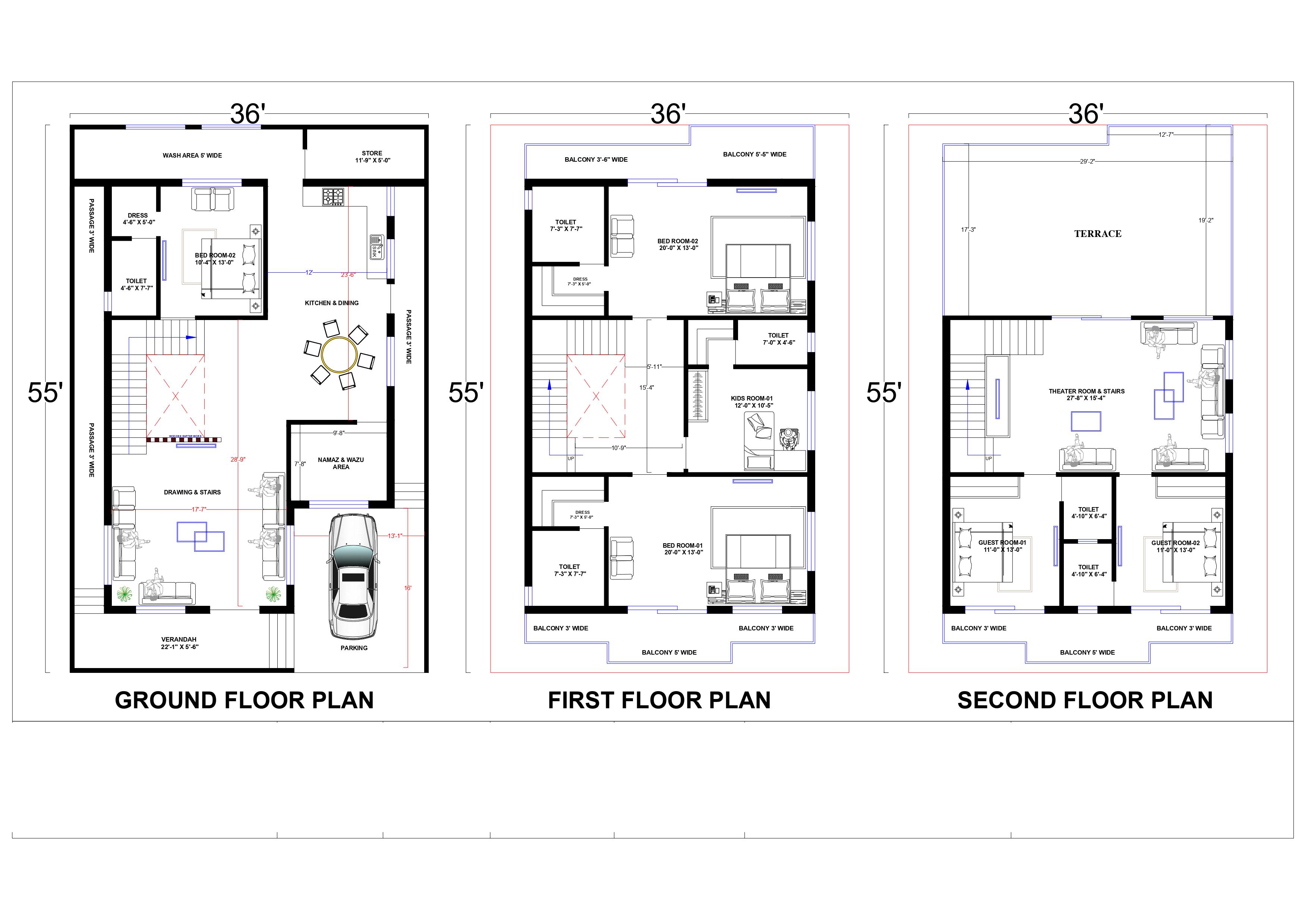 Modern House Designs Company Indore, India | Home Structure Designs