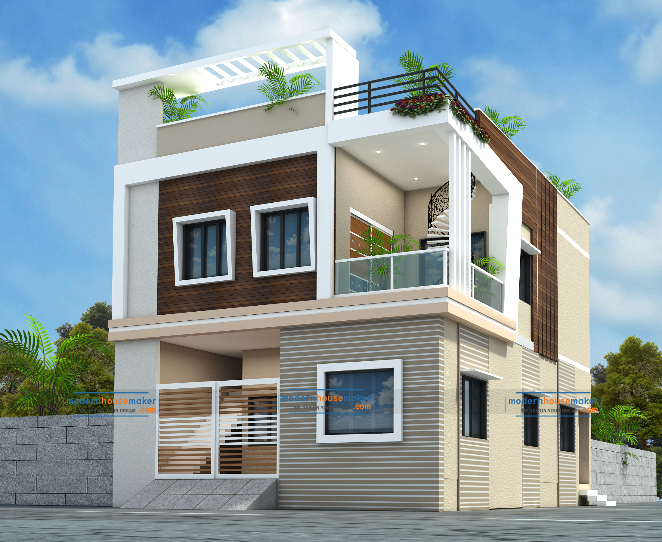 Modern House Designs Company Indore, India | Home Structure Designs