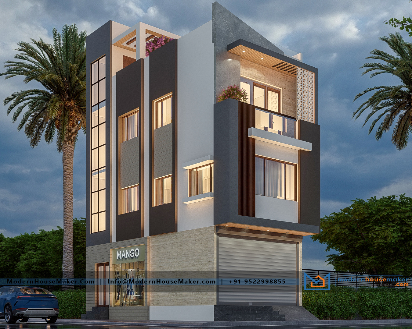 small-space-house-design-16x33-feet-2bhk-house-design-528-sqft-59-gaj-walkthrough