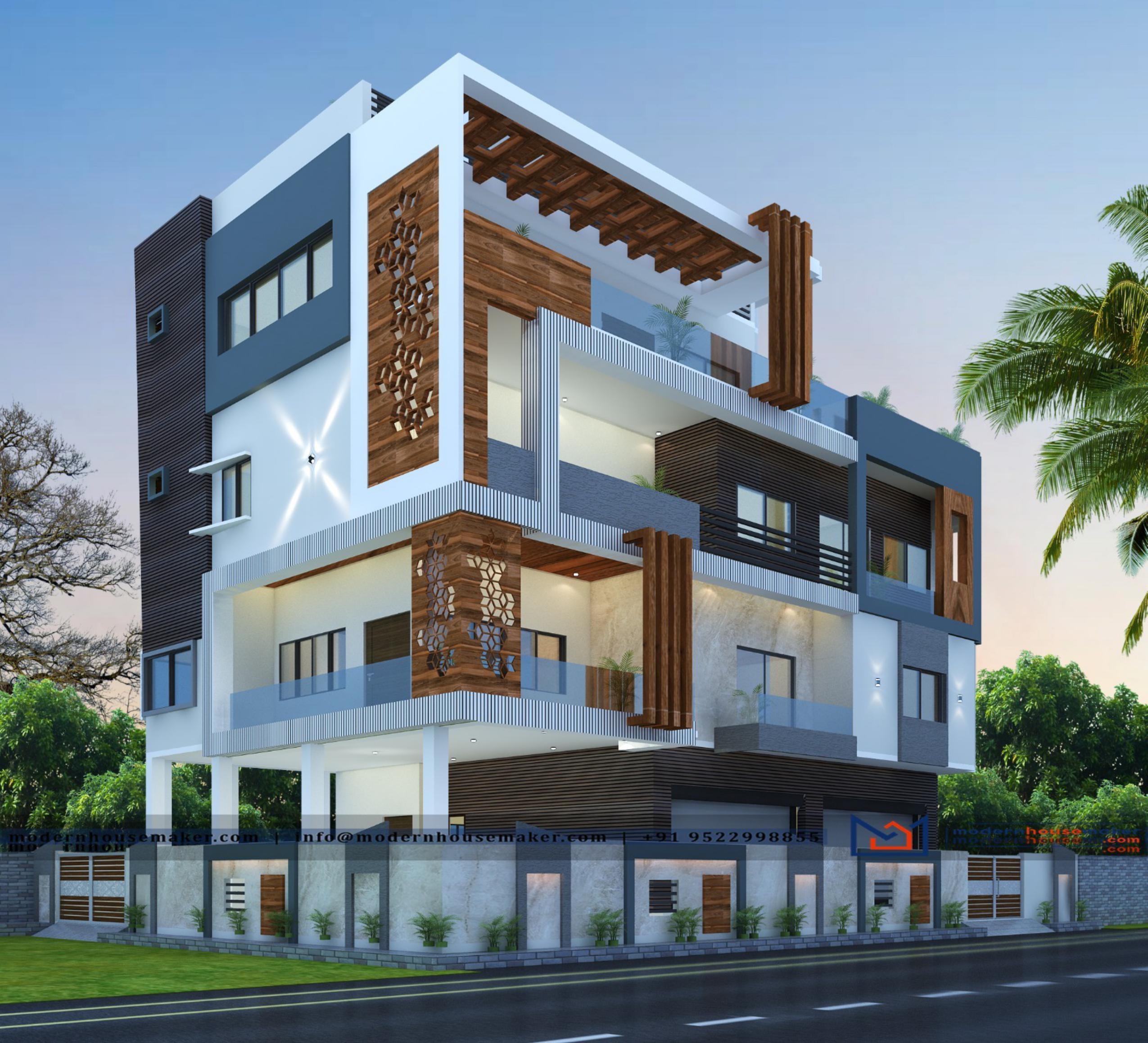 Modern House Designs Company Indore, India | Home Structure Designs