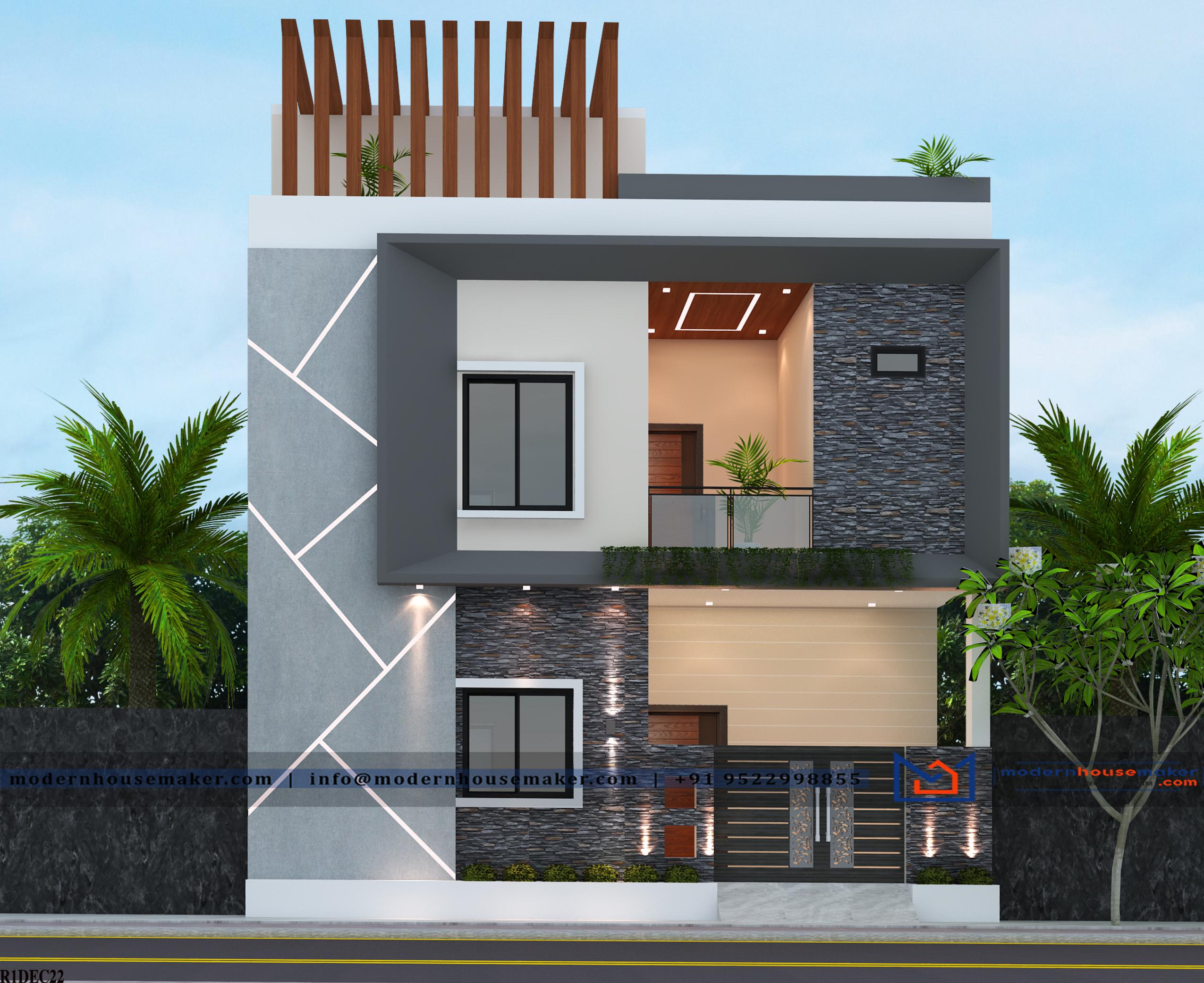 Modern House Designs Company Indore India Home Structure Designs